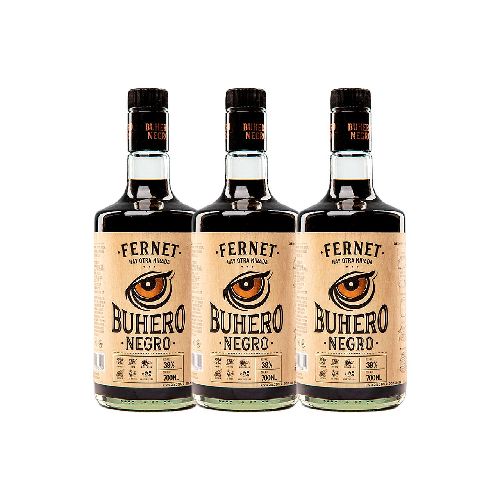 COMBO 3 FERNET BUHERO 700 ML