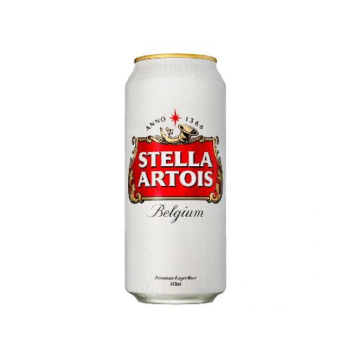 CERVEZA STELLA ARTOIS LATA 473 ML