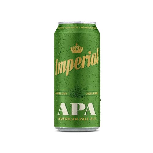 CERVEZA IMPERIAL APA LATA 473 ML