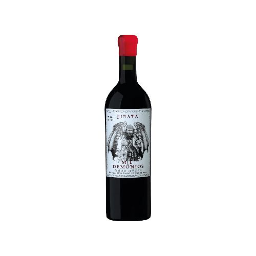 VINO SIN REGLA MIL DEMONIOS PIRATA CABERNET SAUVIGNON 750 ML