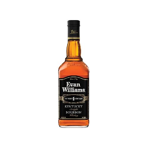 WHISKY AMERICANO EVAN WILLIAMS BLACK LABEL 750 ML