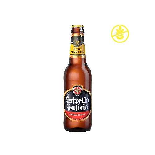 CERVEZA ESTRELLA GALICIA SIN GLUTEN 330 ML