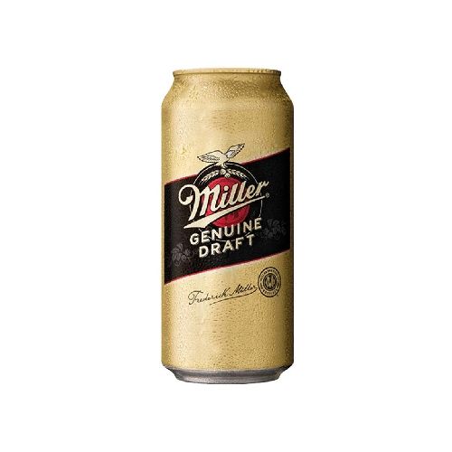 CERVEZA MILLER LAGER LATA 473 ML