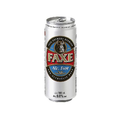 CERVEZA FAXE ALCOHOL FREE 0.0 LATA 500 ML