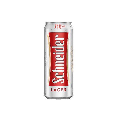 CERVEZA SCHNEIDER LATA 710 ML