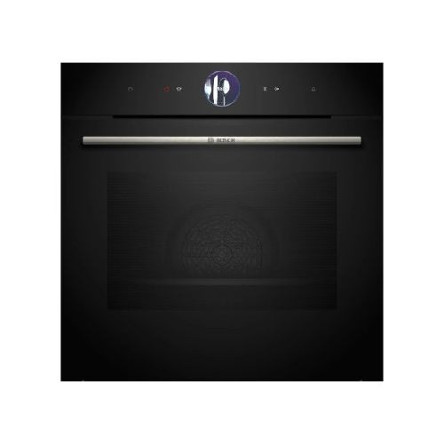 Horno De Empotrar Digital Bosch Hrg7361b1 Vapor Añadido 71lt Color Negro