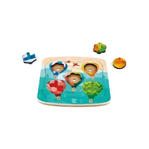 Juego Puzzle Globos Giratorios Hp1623 Impobarato