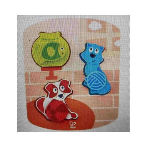 Puzzle Dinamico Mascotas 8 Pzas Hp0019.b Impobarato