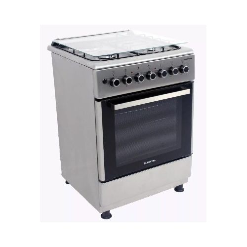 Cocina Punktal Turca Pk-1050 Etk A Gas/eléctrica 4 Hornallas Inox 220v – 240v Puerta Con Visor 70l