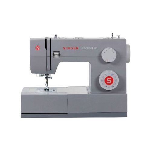 Máquina De Coser Recta Zigzag Singer Heavy Duty 4423 Portable Color Gris 220v