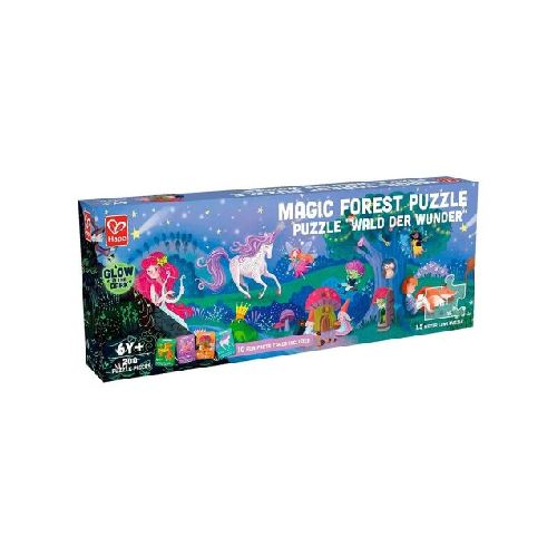 Puzzle Bosque Brilla En La Oscuridad 200 Pcs – Hape – Vaj