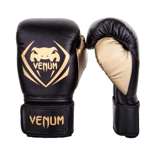 Guantes Boxeo Venum Contender - Negro/Dorado