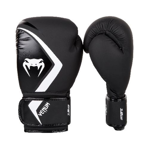 Guantes Boxeo Venum Contender 2.0 - Negro/Gris-Blanco