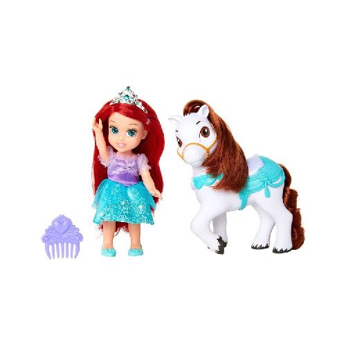 Muñeca Petit Ariel con Pony Disney