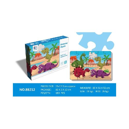 Puzzle 24 pcs Dinos