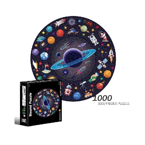 Puzzle Redondo Planetas 1000pcs