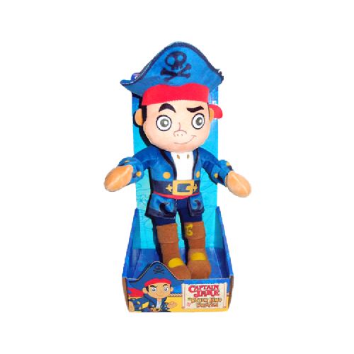 Peluche Jake y los piratas capitán 25cm