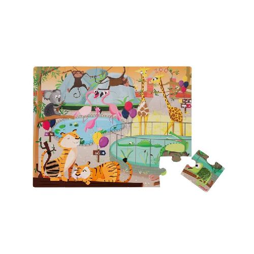 Puzzle Zoologico 20 piezas Grande Janod