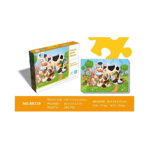 Puzzle 24 pcs Granja