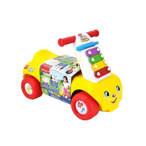 Buggie Fisher Price Amarillo con Xilófono y Tambor – ¡Diversión Musical y Movimiento!