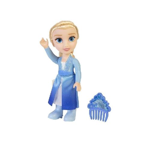 Muñeca Petit Elsa Con Peine - Disney