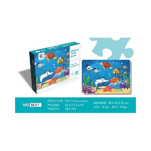 Puzzle 24 pcs Peces