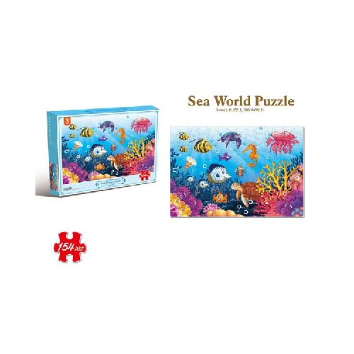 Puzzle Mundo marino 154 pcs