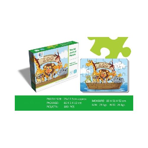 Puzzle 24 pcs Arca de Noe