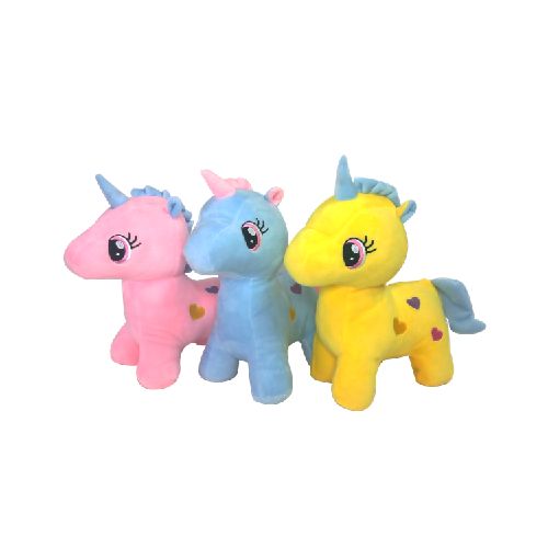 Peluche Unicornio Con corazones