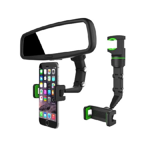 Soporte de celular 360 para espejo retrovisor