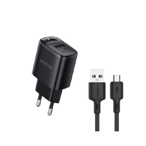 Cargador Oraimo con cable micro USB