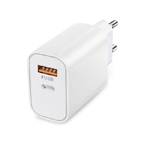 Cargador USB y USB-C 3 Amp