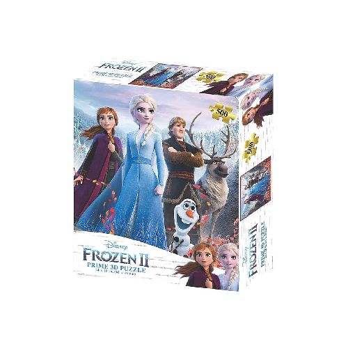 Puzzle Frozen 2 3D de 500 pcs