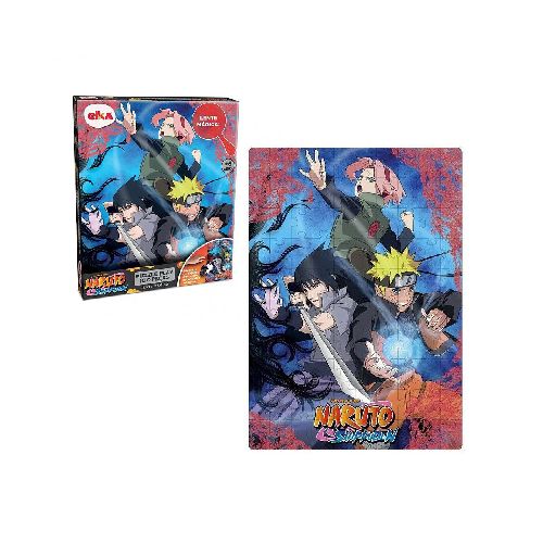 Puzzle Naruto con Lente Mágica