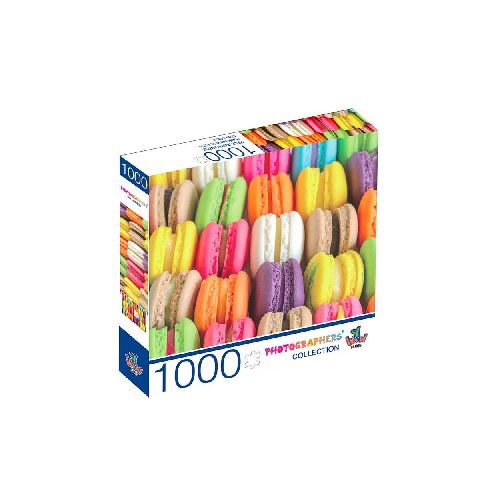 Puzzle Macarrones de Colores