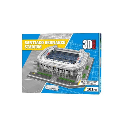 Puzzle 3D Estadio Santiago Bernabeu