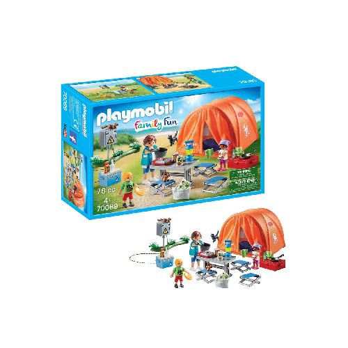 Playmobil Familia de Campamento