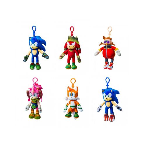 LLavero Peluche Figura Sonic