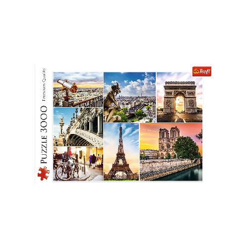 Puzzle Collage Magia de Paris 3000 piezas