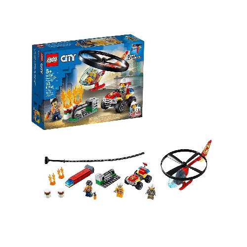 Lego Helicóptero de Bomberos