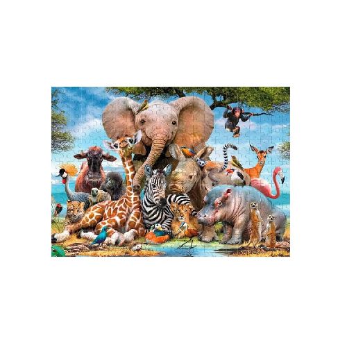 Puzzle Animales de Selva 1000 pcs