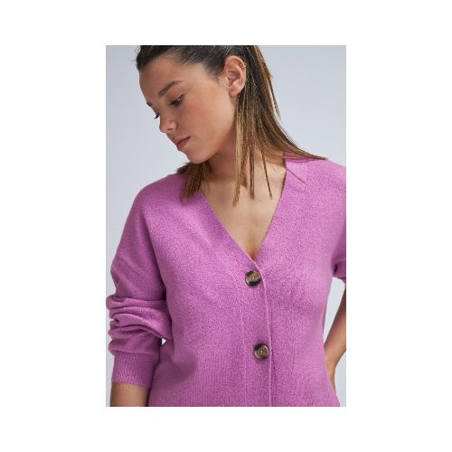 Cardigan de punto - Rosado