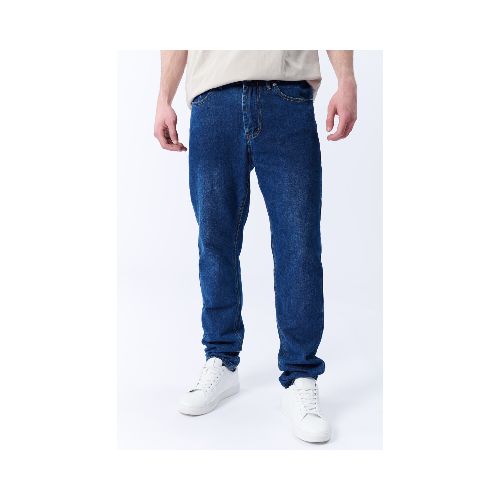 Pantalón Jean Slim - Azul oscuro