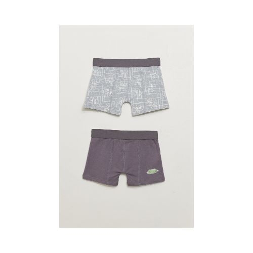 Pack x2 boxer - Star Wars Gris