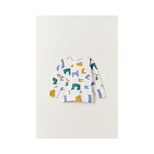 Remera - Collage Blanco