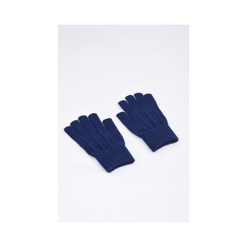 Guantes de punto - Azul marino