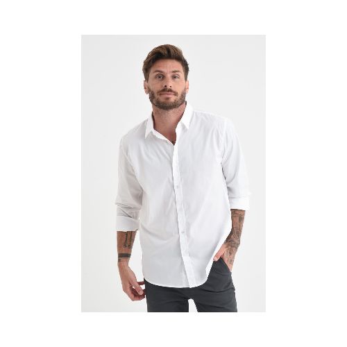 Camisa manga larga - Blanco