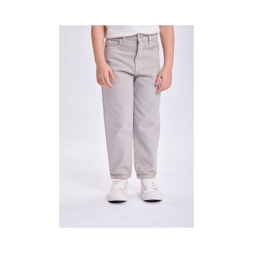 Pantalón jean slouchy - Gris