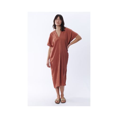 Vestido Oversize - Canela