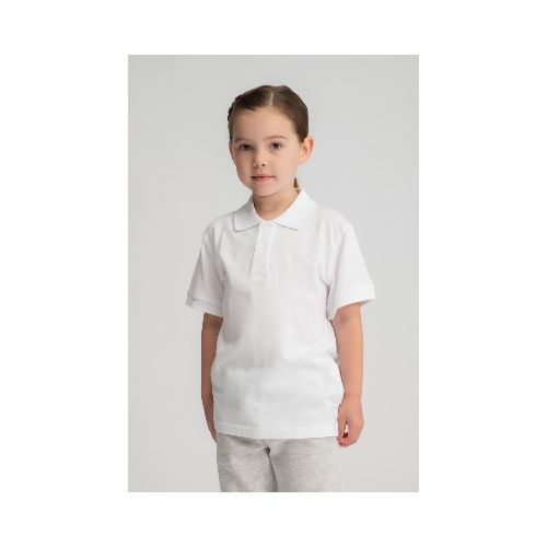 Camiseta polo manga corta - Blanco